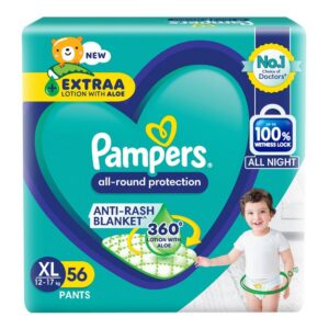 Pampers All-Round Protection Diaper Pants - XL 56 Pcs